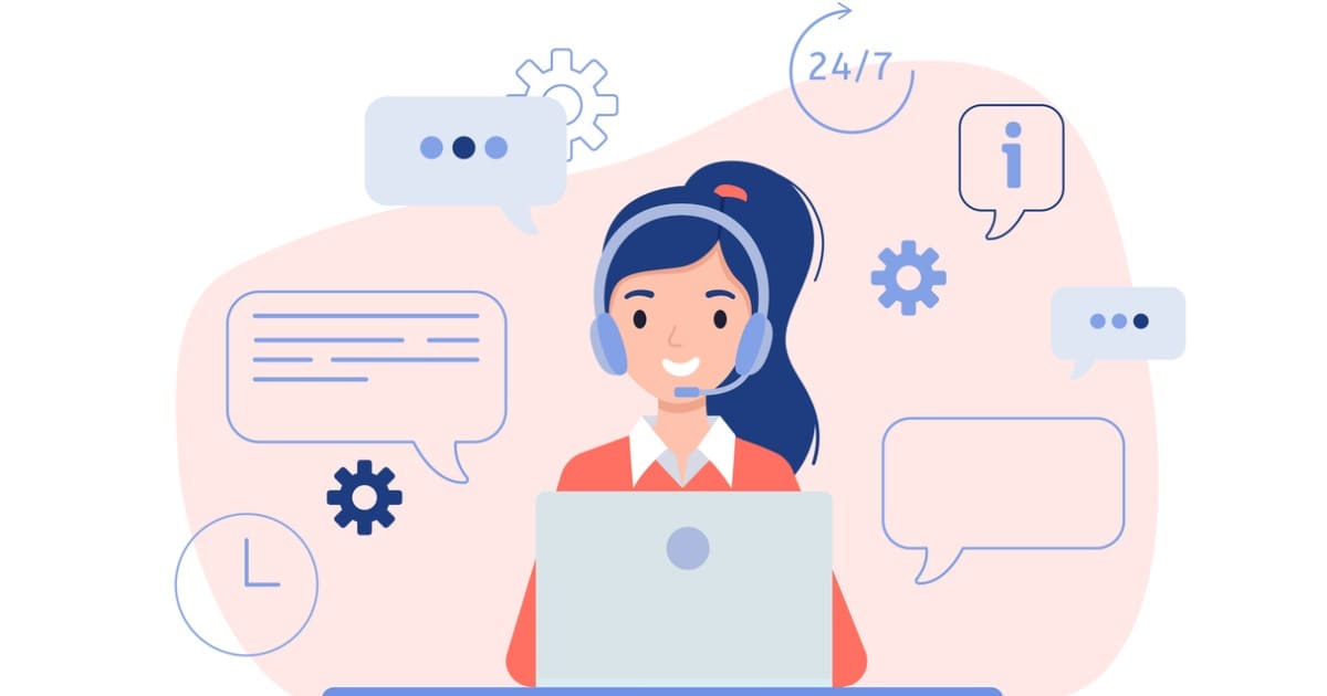 オペレータイラスト画像