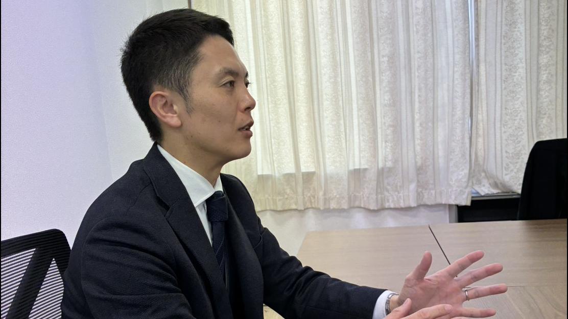 担当者インタビューの図